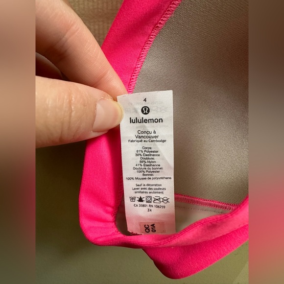 SOLD | Lululemon Deep Sea Swim Bikini Top - Picture 6 of 7